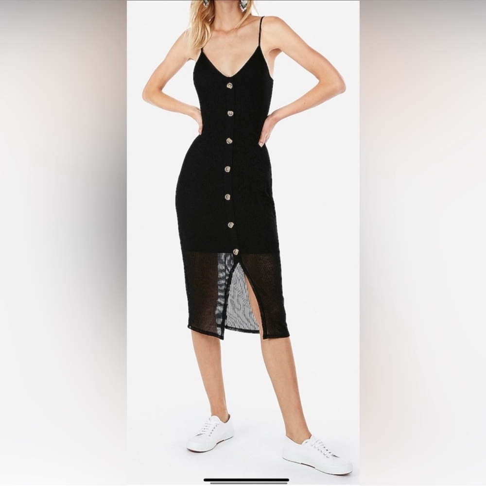 Black Midi Dress